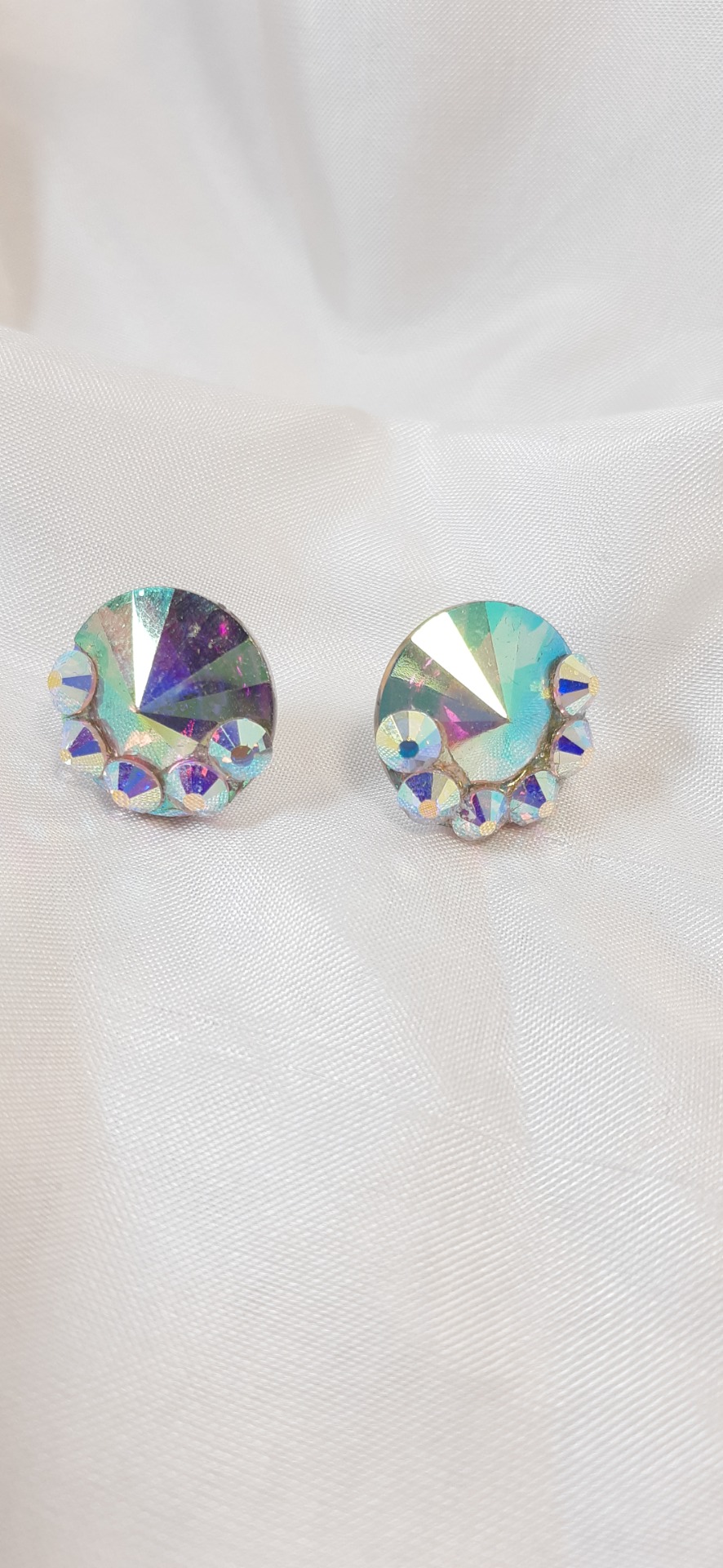 Orecchini Tondi In Argento Sterling 925 Con Zircone Bianco 5 Mm – Philip Jones